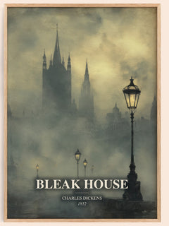 Bleak House Book Watercolour Illustration by Charles Dickens