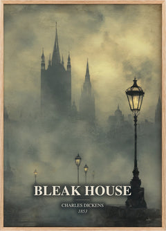 Bleak House Book Watercolour Illustration by Charles Dickens