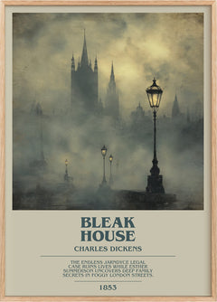 Bleak House Bookish Wall Art by Charles Dickens
