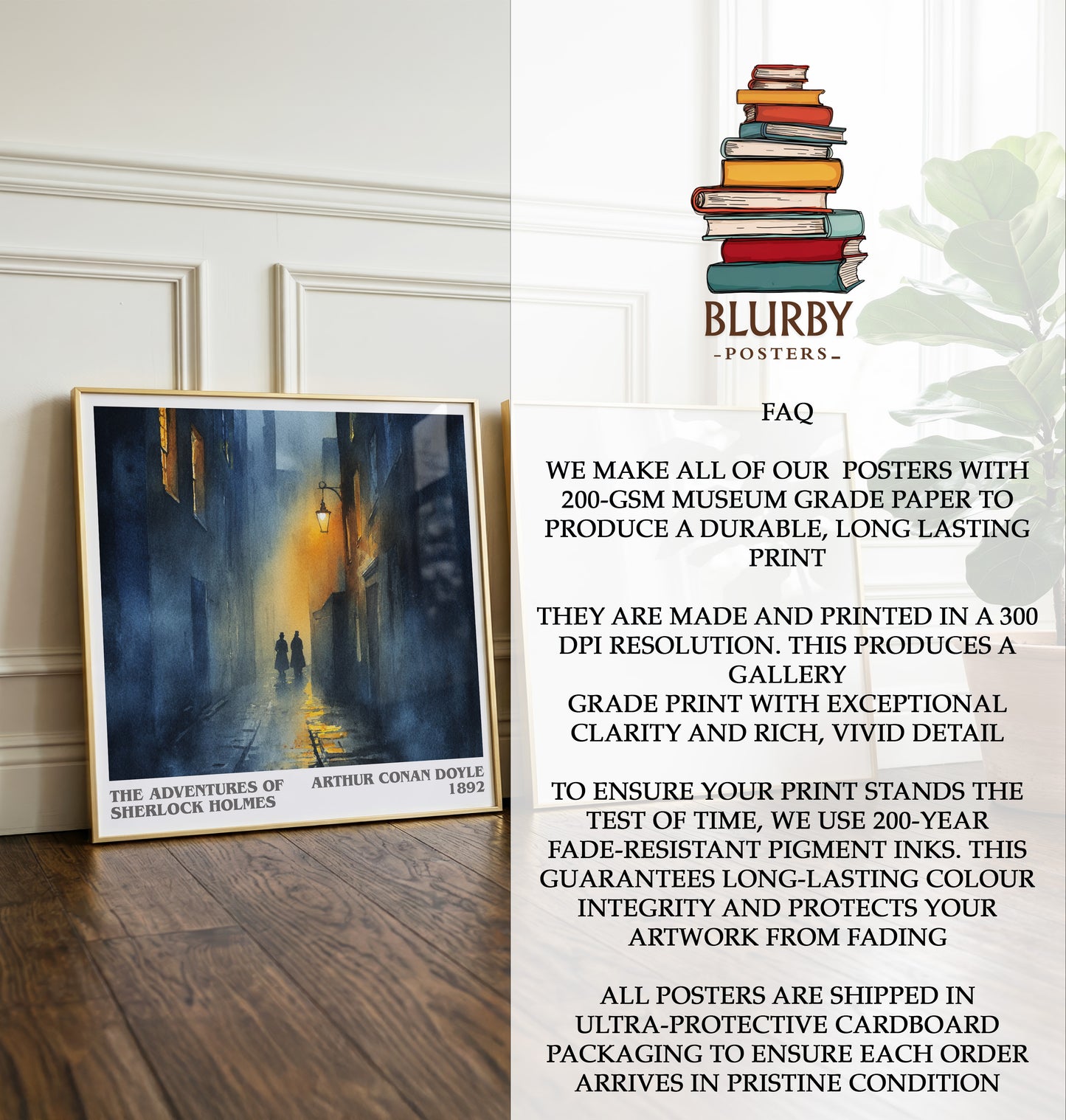 Adventures of Sherlock Holmes Literary Art Print by S. Doyle