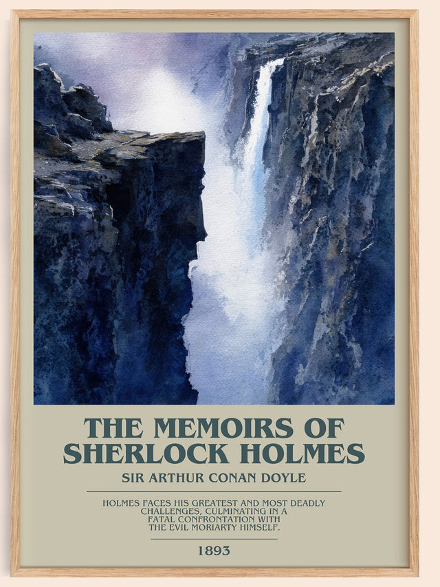Memoirs of Sherlock Holmes Bookish Wall Art by Sir Arthur Conan Doyle