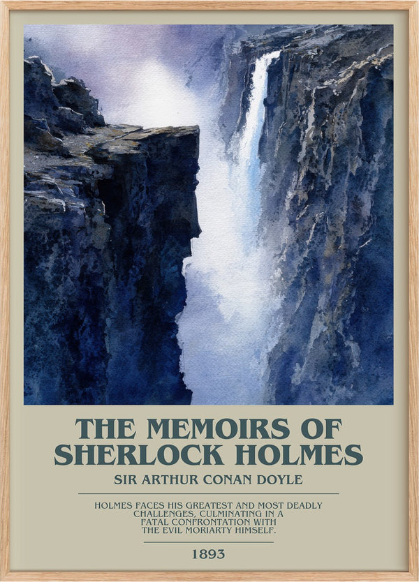 Memoirs of Sherlock Holmes Bookish Wall Art by Sir Arthur Conan Doyle