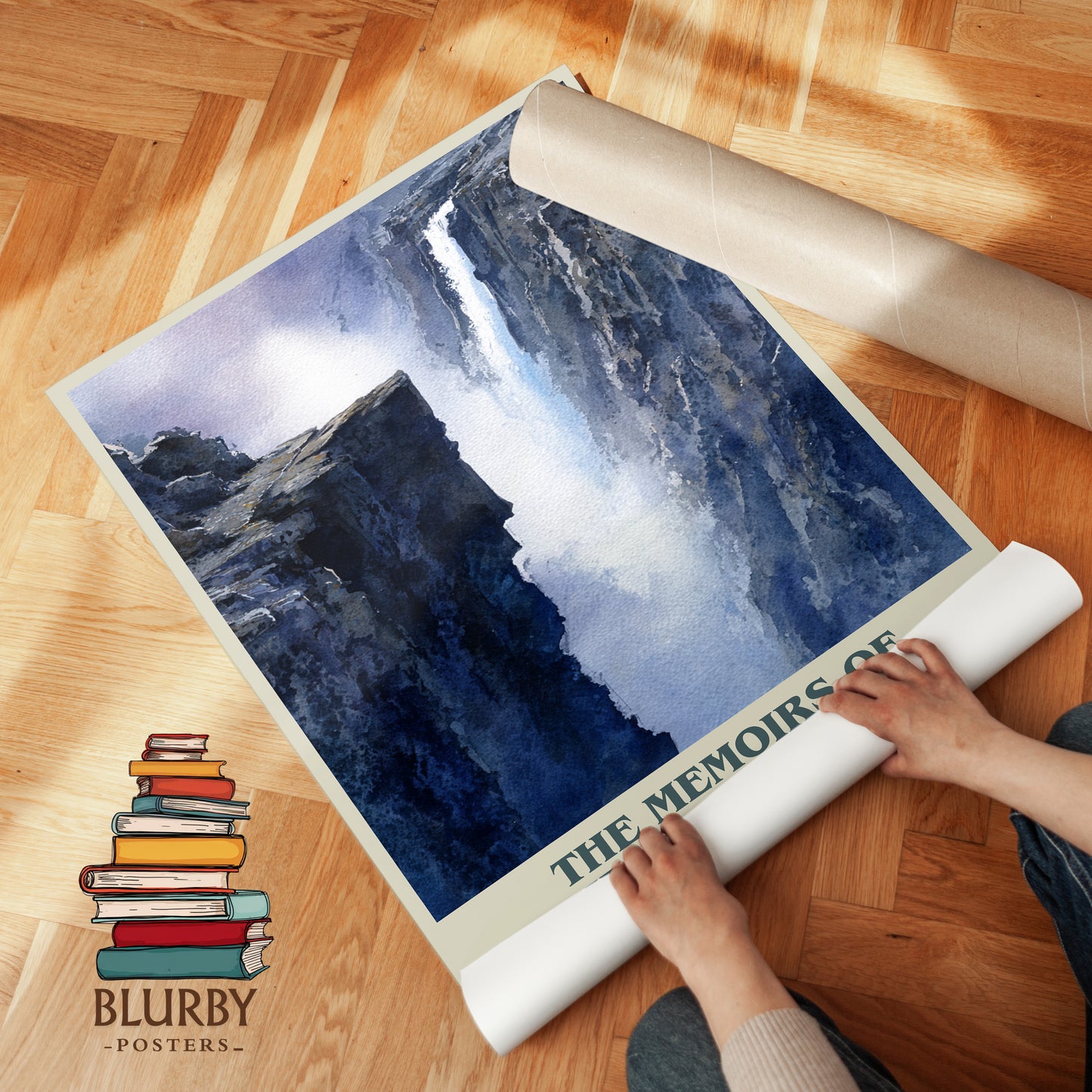 The Memoirs of Sherlock Holmes book cover print on bookshelf – Arthur Conan Doyle fan gift