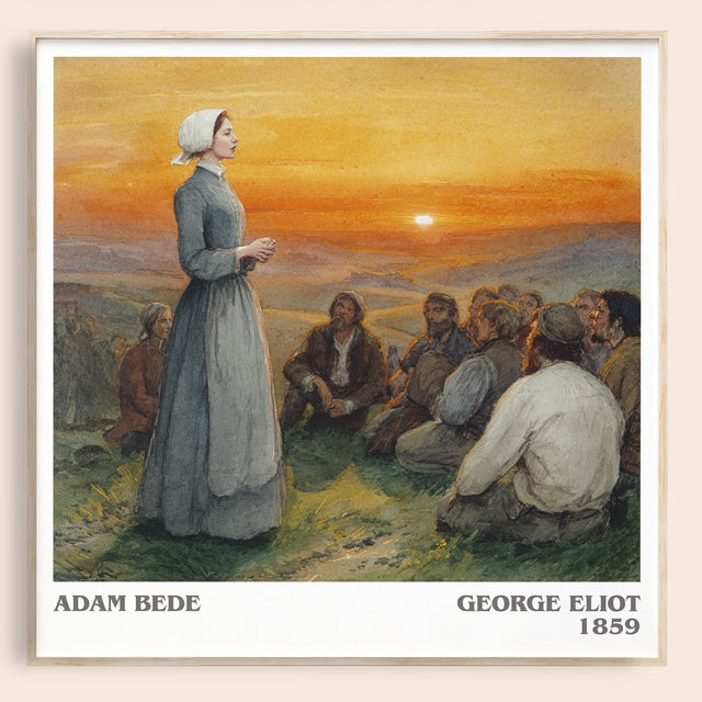 Adam Bede Literary Art Print by George Eliot