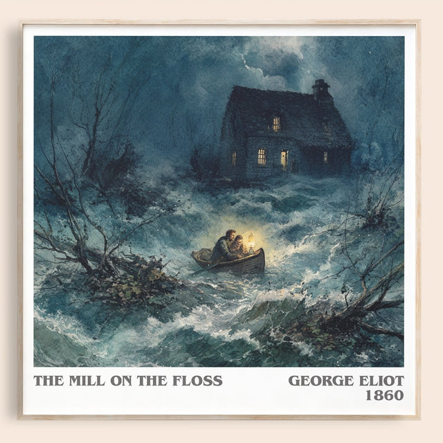 The Mill On The Floss Literary Art Print by George Eliot