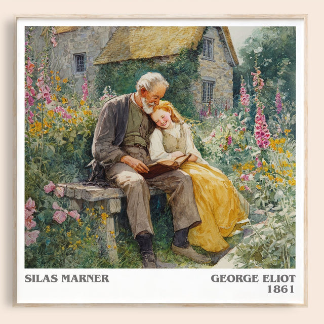 Silas Marner Literary Art Print by George Eliot