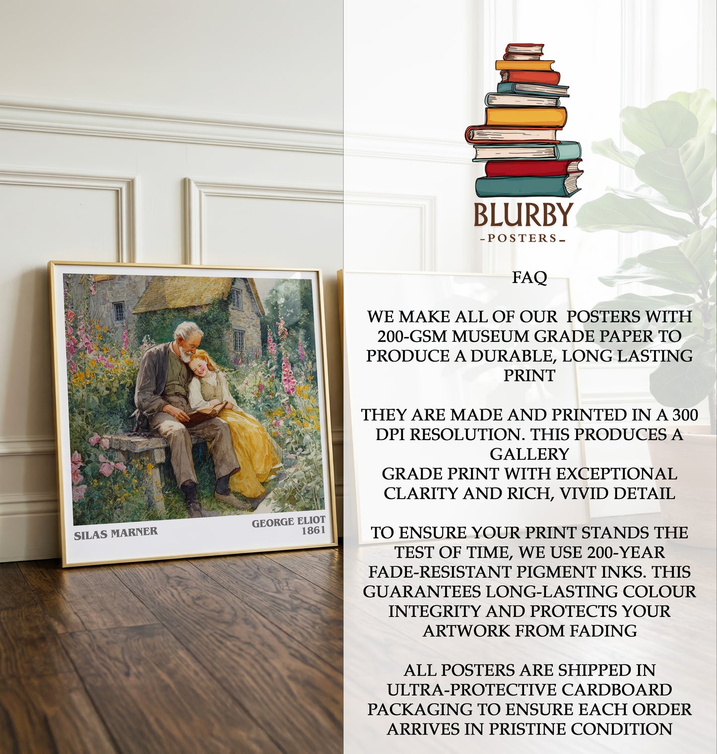 Silas Marner Literary Art Print by George Eliot