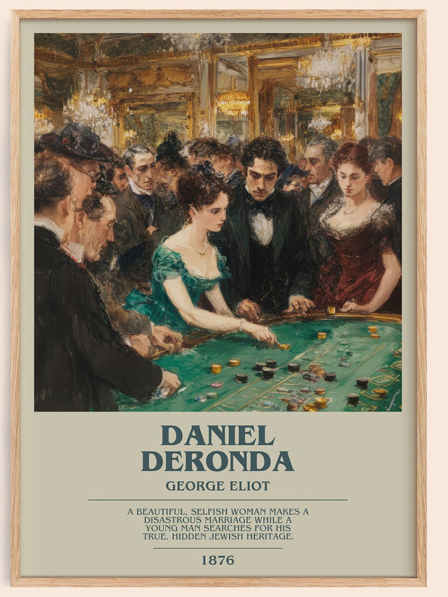 Daniel Deronda Bookish Wall Art by George Eliot