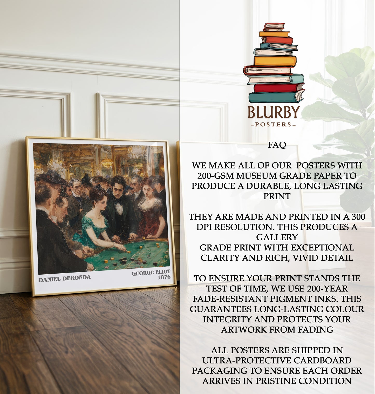 Daniel Deronda Literary Art Print by George Eliot
