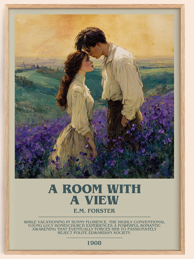 A Room With A View Bookish Wall Art by E.M. Forster