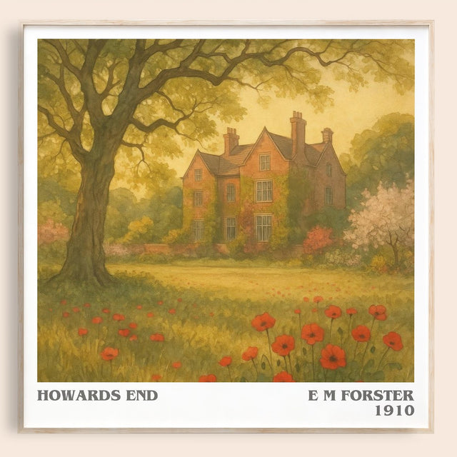 Howards End Literary Art Print by E M Forster