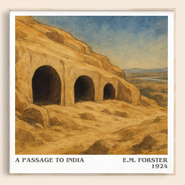 A Passage To India Literary Art Print by E.M. Forster