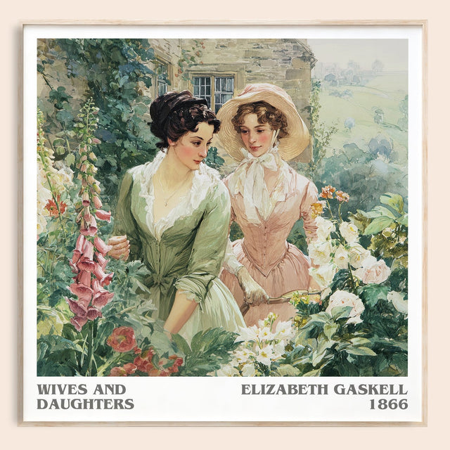 Wives And Daughters Literary Art Print by Elizabeth Gaskell