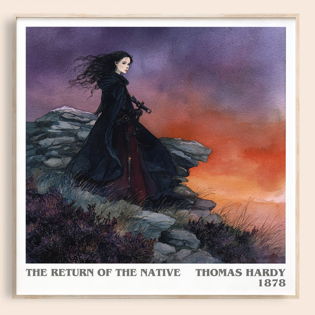 The Return of the Native Literary Art Print by Thomas Hardy