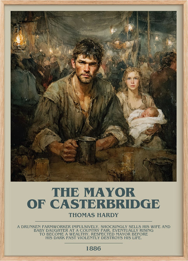The Mayor of Casterbridge Bookish Wall Art by Thomas Hardy