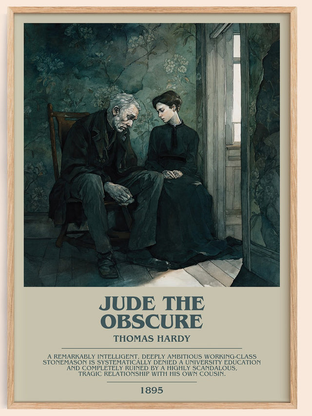 Jude the Obscure Bookish Wall Art by Thomas Hardy