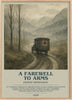 A farewell to arms Bookish Wall Art by Ernest Hemingway