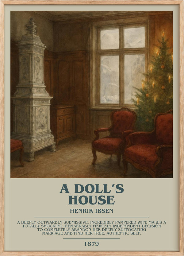 A Doll’s House Bookish Wall Art by Henrik Ibsen