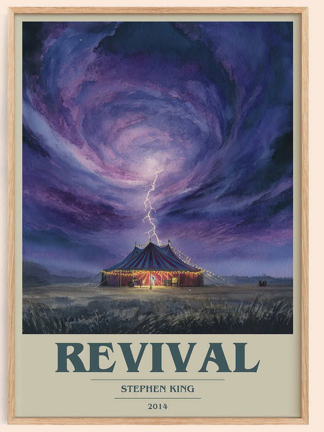 Revival Book Cover Poster by Stephen King