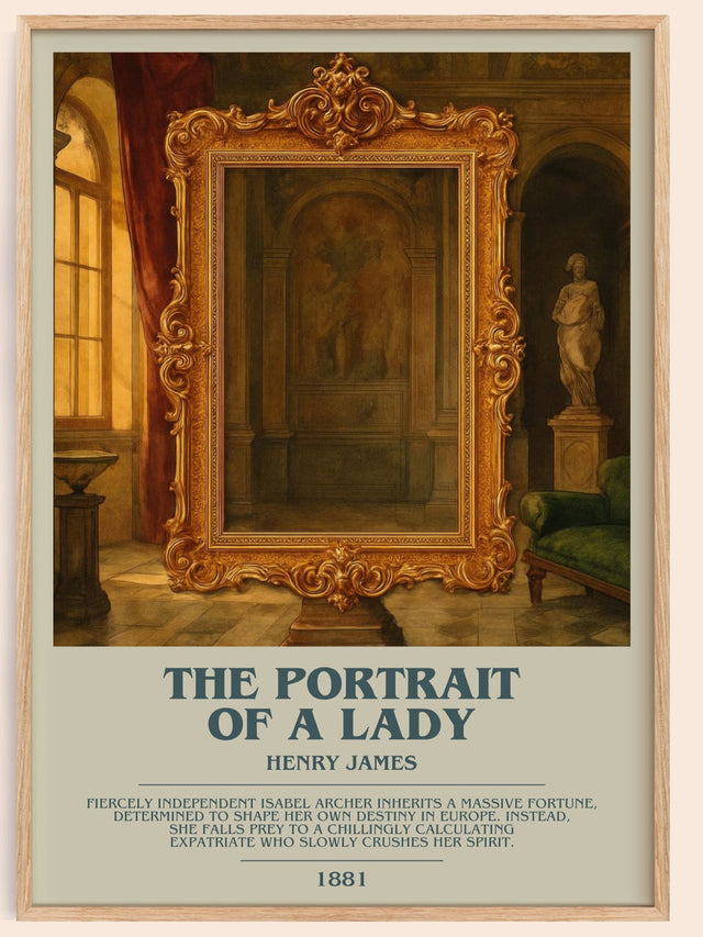 The Portrait of a Lady Bookish Wall Art by Henry James