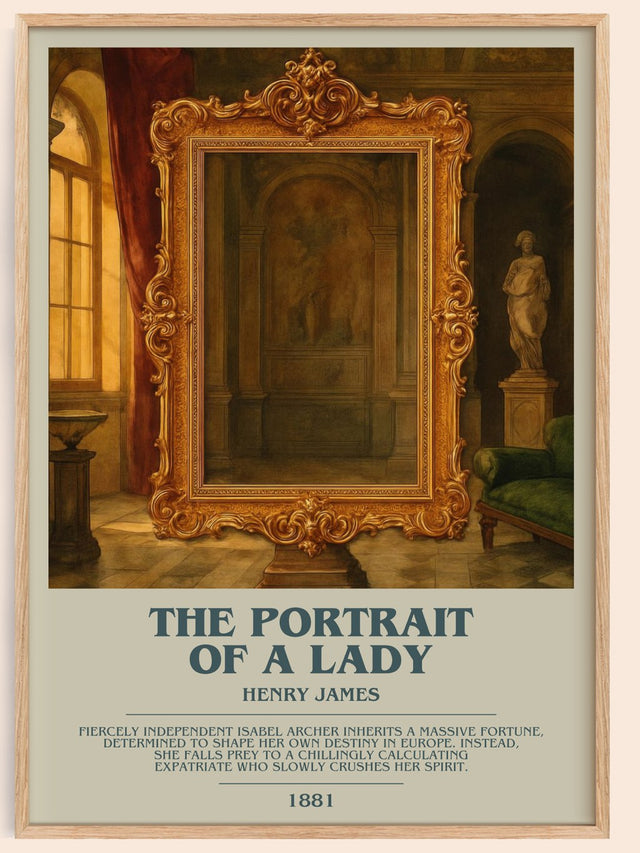 The Portrait of a Lady Bookish Wall Art by Henry James