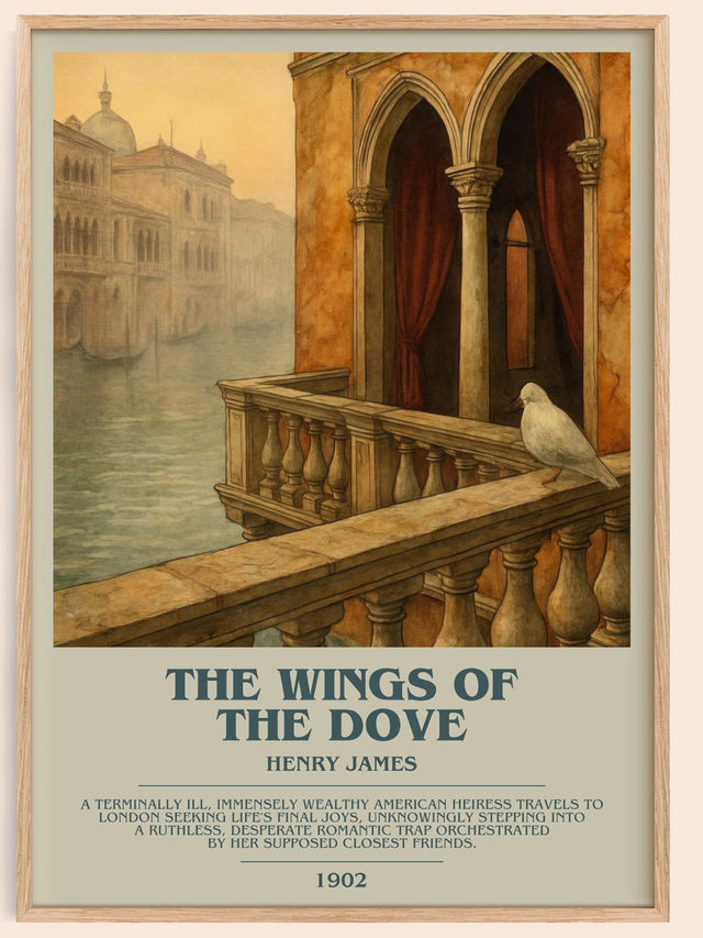 The Wings of the Dove Bookish Wall Art by Henry James