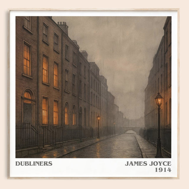 Dubliners Literary Art Print by James Joyce