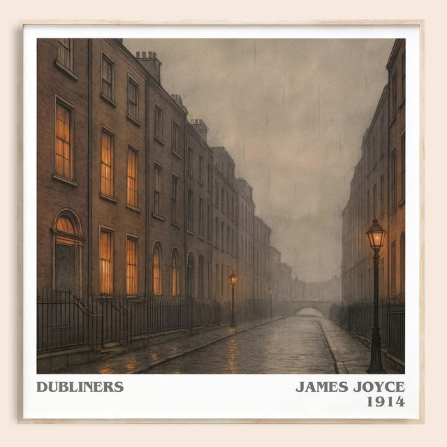 Dubliners Literary Art Print by James Joyce