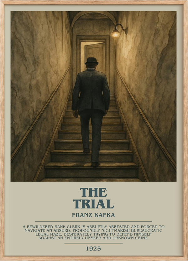 The Trial Bookish Wall Art by Franz Kafka