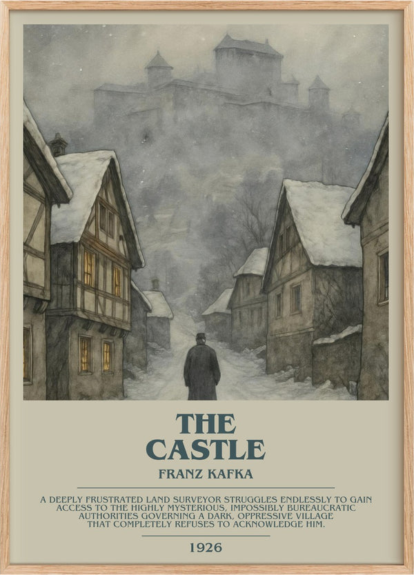 The Castle Bookish Wall Art by Franz Kafka