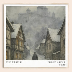 The Castle Literary Art Print by Franz Kafka
