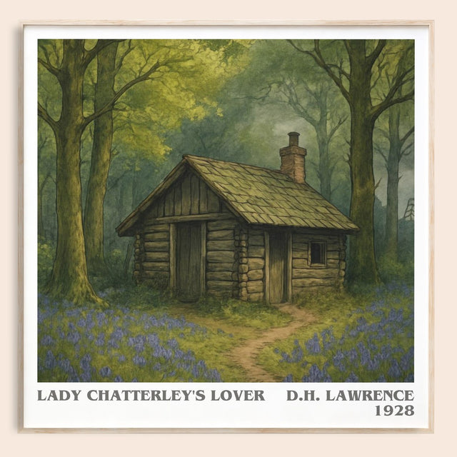 Lady Chatterley's Lover Literary Art Print by D.H. Lawrence