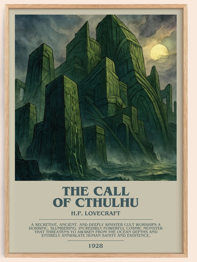 The Call Of Cthulhu Bookish Wall Art by H.P. Lovecraft