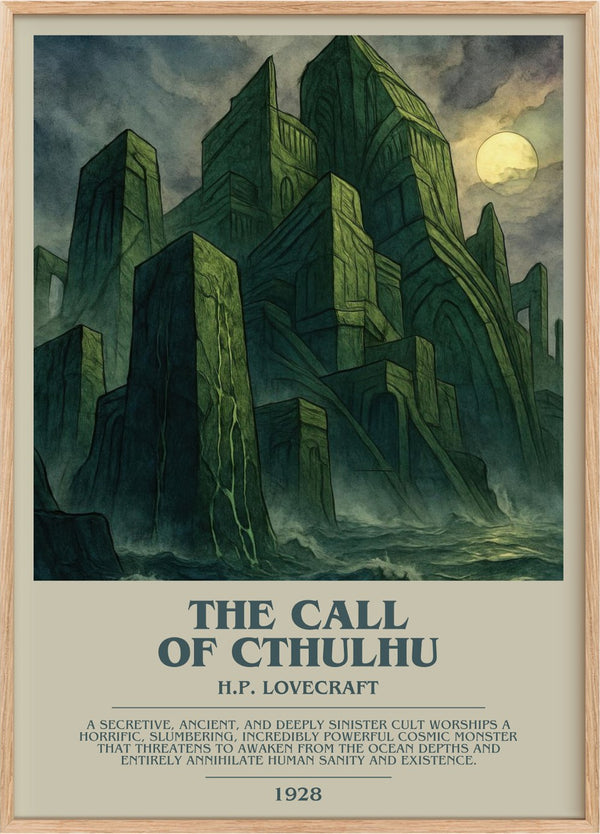 The Call Of Cthulhu Bookish Wall Art by H.P. Lovecraft