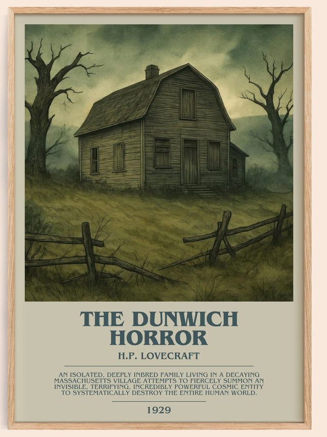 The Dunwich Horror Bookish Wall Art by H.P. Lovecraft