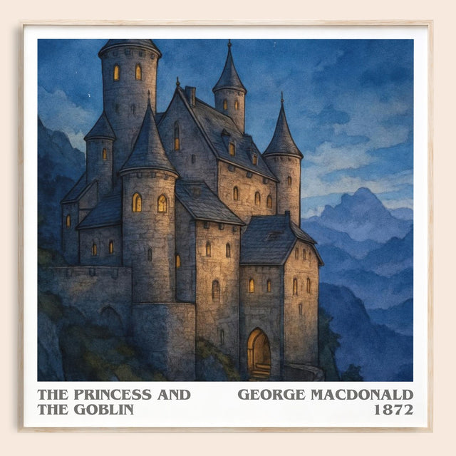 The Princess And The Goblin Literary Art Print by George Macdonald