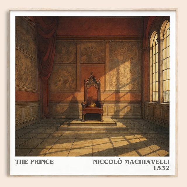 The Prince Literary Art Print by Niccolò Machiavelli