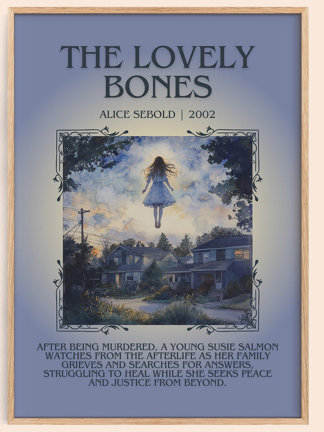 The Lovely Bones Minimalist Book Poster by Alice Sebold