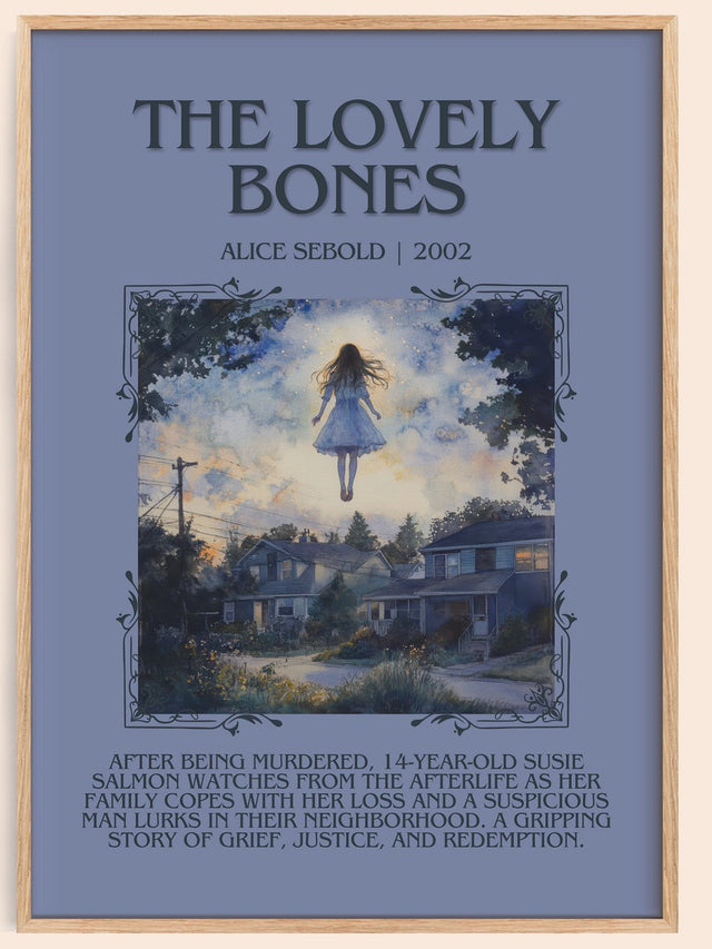 The Lovely Bones Minimalist Book Poster by Alice Sebold