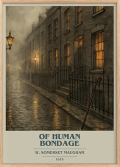 Of Human Bondage Book Cover Poster by W. Somerset Maugham