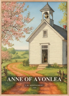 Anne Of Avonlea Book Watercolour Illustration by L.M. Montgomery