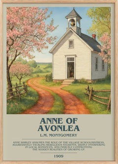 Anne Of Avonlea Bookish Wall Art by L.M. Montgomery