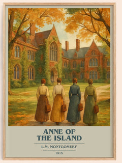 Anne Of The Island Book Cover Poster by L.M. Montgomery