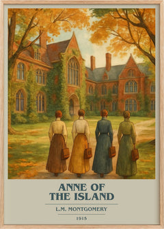 Anne Of The Island Book Cover Poster by L.M. Montgomery