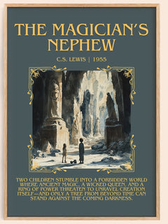 The Magician's Nephew Minimalist Book Poster by C. S. Lewis