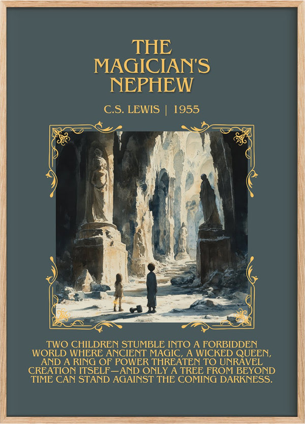 The Magician's Nephew Minimalist Book Poster by C. S. Lewis