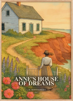 Anne's House Of Dreams Book Watercolour Illustration by L. Montgomery