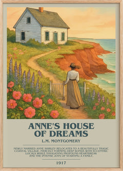 Anne's House Of Dreams Bookish Wall Art by L.M. Montgomery