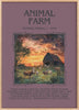Animal Farm Minimalist Book Poster by George Orwell