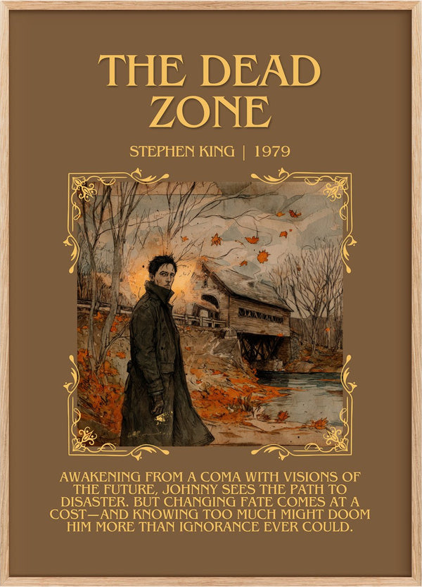 The Dead Zone Minimalist Book Poster by Stephen King